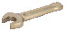 ИБ Ключ ударный рожковый (алюминий/бронза), 65 мм