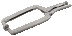 C-shaped Hand vise, 280mm