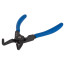Locking ring puller 233 mm, bent, compression KING TONY 66HB-10