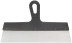 Spatula, stainless steel blade, 350 mm plastic handle