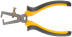 Insulation removal pliers "Style", black and yellow rubberized handles 150 mm