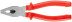 Combination pliers "Light", plastic handles, polished steel 200 mm