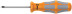 368 Robertson Screwdriver for screws with internal square, # 00 x 60 mm