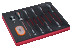 Fit&Go Set of TORX screwdrivers and a set of bits in a bed, 12 items