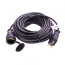 Electric power extension cable, 20 m, 3 x 1.5 mm, 16 A, type UHZ-16, Russia Denzel