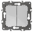 Switch ERA Elegance 14-1106-01 Dual 10AH-250V IP20 White