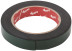 Foam-based adhesive mounting tape, black 19 mm x 5 m