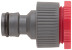 External plastic adapter 1/2" - 3/4"