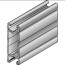 Mounting profile MQ-124X D-F 6m