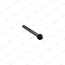 Carbide borehole type K100506 (conical), 10.0 mm, shank 6 mm, double notch TORNERI T018430
