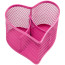 Berlingo "Steel&Style" table stand, 3 sections, metal, heart-shaped, pink