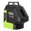 Set: RGK PR-81G laser level + stop rod