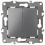 ERA Series 12 12-1112-12 Crossover Double Switch, 10AH-250V, Graphite