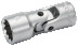 1/4" Торцевая головка 12-гранная с шарниром, 5.5 мм