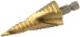 Сверло ступенчатое спиральное 4.0-32.0 мм (15 ступ., хвостовик HEX3/8") АвтоDело 45732