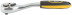 CRV collar (ratchet), black and yellow rubberized handle, Pro 1/4", 72 teeth