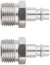 Адаптеры универсальные с внешней резьбой 1/2", 2 шт.