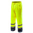 Reflective Oxford trousers; yellow; size S