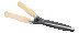 Brush cutter for use in parks, gardens, nurseries, wooden handles