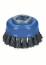 Cup brush with bundles of steel wire X-LOCK 75 75 mm, 0.35 mm, X-LOCK