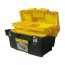 Mega Cantilever Tool Box with metal locks and 2 removable organizers plastic (23195) STANLEY 1-92-911. 19"/49.5x26.5x26.1 cm