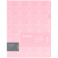 Berlingo "Starlight S" corner folder, A4, 200 microns, pink, with a pattern