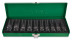 Set of elongated 1/2" impact heads from 10 to 24 mm, 10 pieces TOPTUL GDAD1002