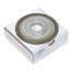 Flat diamond grinding wheel with double-sided relief and conical profile 14E1 125x6x3x4x60x32 AC4 160/125 B2-01 100% 19.6