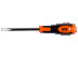 Screwdriver for screws with a slot of 1,2x6,5x150 mm
