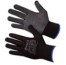 Black Nylon Gloves with PVC Micropoint Gward Touch Point 9