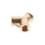 Y-shaped splitter ER-SP030/2: internalthread 3/8" EUREKA