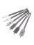 Set of 6 drill bits for wood 10-25 mm // HARDEN
