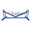 RCV-1200M folding cable roller for dismounting from the MALIEN cable drum