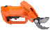 Pneumatic pruner with one cutting blade