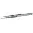 Stainless steel tweezers/antimagn/120mm/riffle.tips and branches
