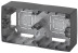 12-6102-05 ERA Box Lining. mounting 2 posts, Era 12, anthracite