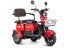 Электротрицикл Rutrike Gelbert Sun 48V/60V 650Вт, красный