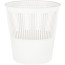 Paper basket STAMM, 09l, mesh, white
