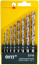 Set of HSS polished metal drills, 8 pcs. (3-4-5-6-7-8-9-10 mm)