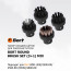 Набор аксессуаров для пароочистителя BORT Round brush SET (3+1) Mix