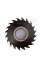 Trekhstor disc milling cutter. straight tooth 100x08x32 Z=20 P6M5