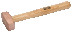 Copper sledgehammer 2000g, length 400mm