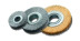 Щетка диск гофр. Д150*22-24*0,35мм + адаптеры (Lessmann, KRONBURSTE)