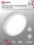 LED Sealed Lamp SPP MD-1565-KRUG 15W 6500K 1350Lm with Microwave sensor IP65 140mm IN HOME