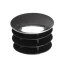 Pipe plug d32 (607A), chrome AKS
