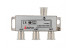 TV Ripo splitter (divider) in 3 directions for F connectors 5-2500 MHz.