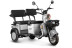 Electric tricycle Rutrike Gelbert Beta 48V/60V 800W, silver-white