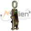 Mounting block (outlet) with MB 10-1U eyelet (1 ton, 1 pulley, galvanized housing) MALIEN