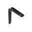 Shelf holder meth. CRAFT 125*150*1.2 , black AKS