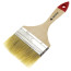 Кисть плоская "Стандарт", 100 х 12мм, в/в 39мм, натур.щетина, Чеглок (12/240)